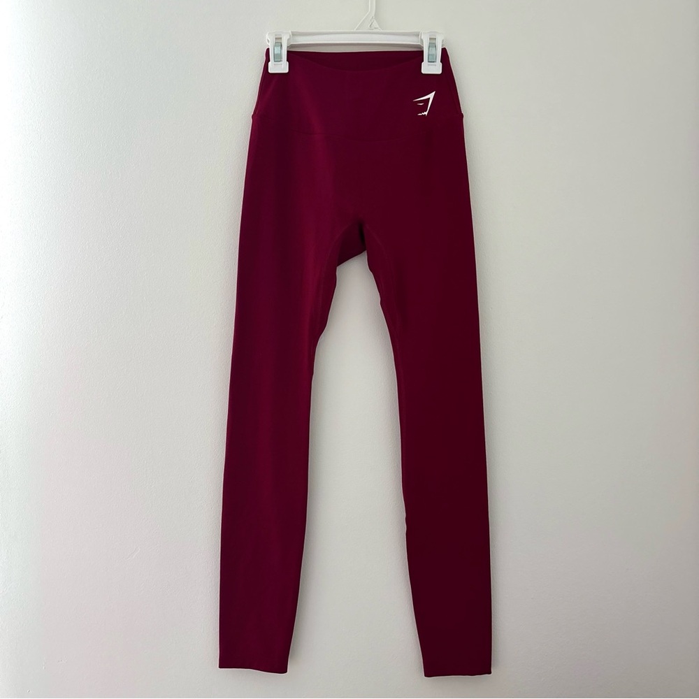 Gymshark Training Leggings Red